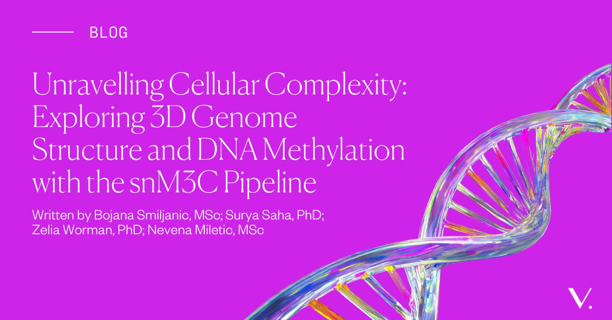 Featured image for  titled Unravelling Cellular Complexity: Exploring 3D Genome Structure and DNA Methylation with the snM3C Pipeline